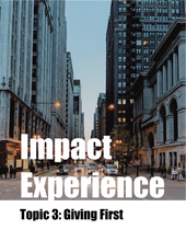 Load image into Gallery viewer, Impact Experience: Giving First Participant Workbook (Paperback)