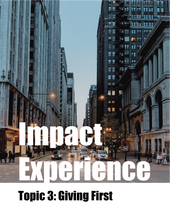 Load image into Gallery viewer, Impact Experience: Giving First Participant Workbook (Paperback)
