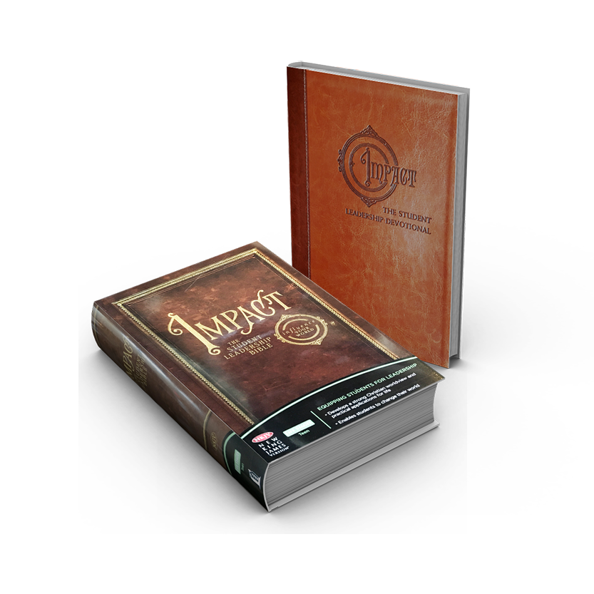 Student Gift Set: Impact Bible and Student Leader Devotional